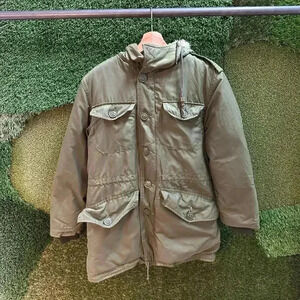Vintage Military Field Jacket - Olive Green